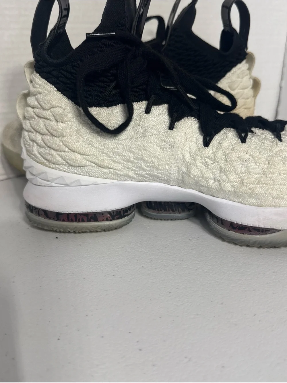 Nike Kids Basketball Sneakers - White and Black